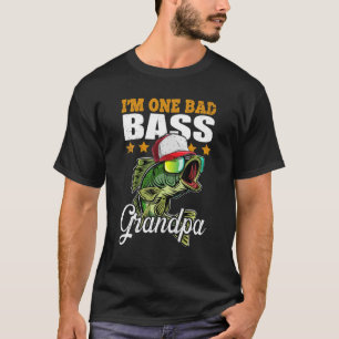 Camiseta Hombre, soy un padre de la pesca del culo del abue