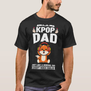 Camiseta Hombre, soy un papá kpop igual que un papá normal