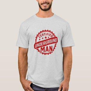 Camiseta Hombre subterráneo certificado Fyodor Dostoevsky M