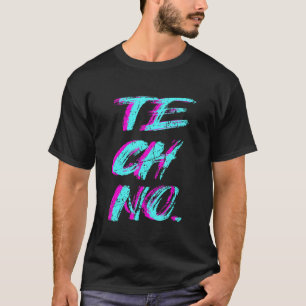Camiseta Hombre Techno Tekke Tekkno Raver Fiesta Chica Tech