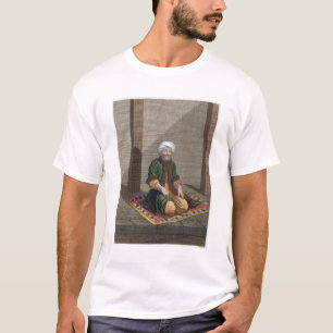 Camiseta Hombre turco, rogando, siglo XVIII (grabado)