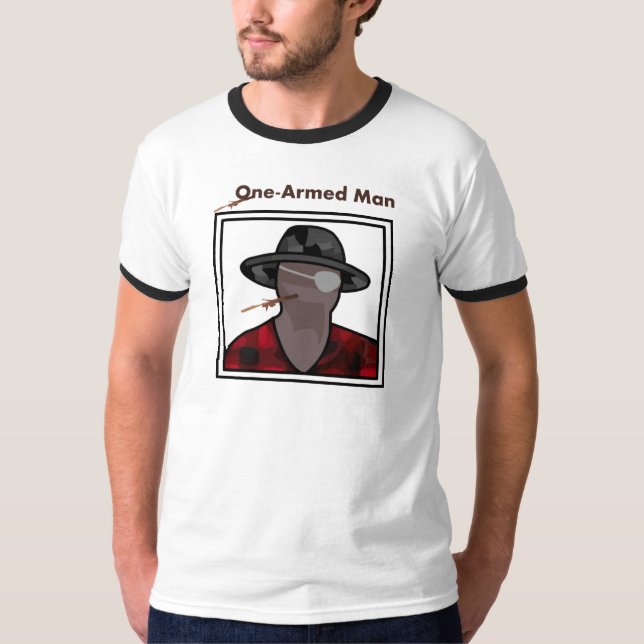 Camiseta Hombre Uno-Armado (Anverso)