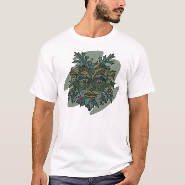 Camiseta Hombre verde (Anverso)