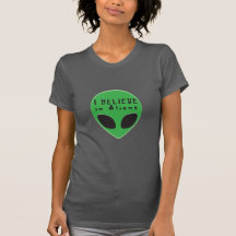 Hombre Verde Creo en Alienígenas