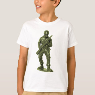 Camiseta Hombre verde del ejército