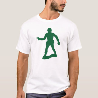 Camiseta Hombre verde del ejército