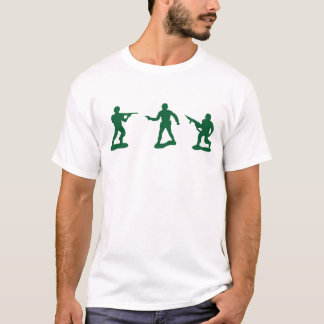 Camiseta Hombre verde del ejército