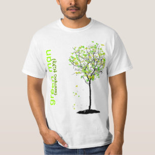 Camiseta Hombre verde PixDezines