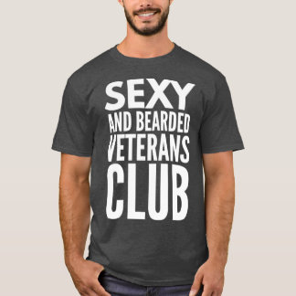 Camiseta Hombre veterano de club con barba