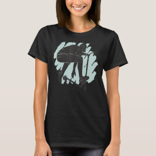Camiseta Hombre Viaja Con Scooter Para Los Amigos De Stunt