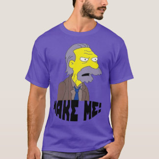 Camiseta Hombre viejo enojado