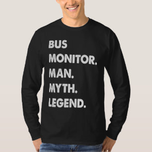 Camiseta Hombre Vigilante de Autobús Mito Leyenda