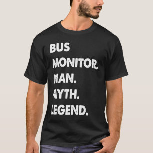 Camiseta Hombre Vigilante de Autobús Mito Leyenda