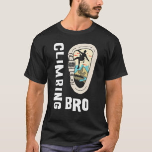 Camiseta Hombre vitalidad escalando Carabiner