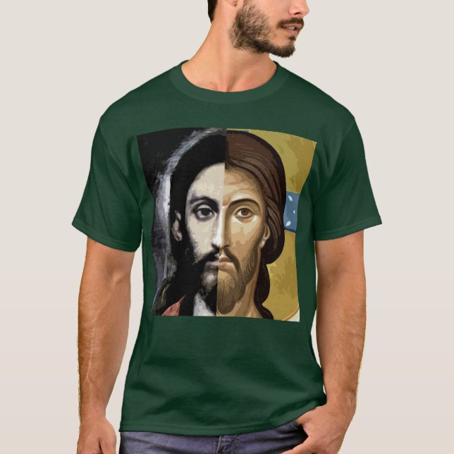 CAMISETA HOMBRE Y DIOS (Anverso)