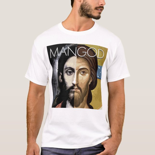 CAMISETA HOMBRE Y DIOS (Anverso)