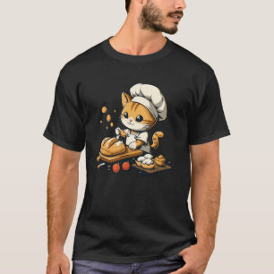 Camiseta Hombre y Mujer Certificados Panadero de Gatos