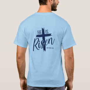 Camiseta Hombre y Mujer Él Ha Resucitado