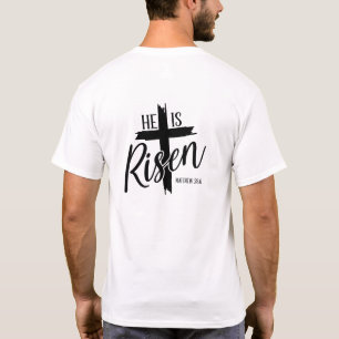 Camiseta Hombre y Mujer Él Ha Resucitado