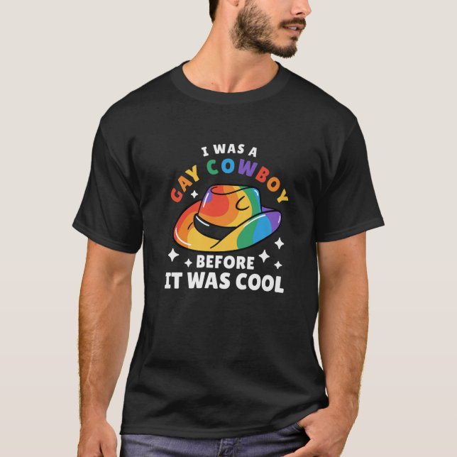 Camiseta Hombre, yo era un chico gay LGBTQ LGBTQIA (Anverso)
