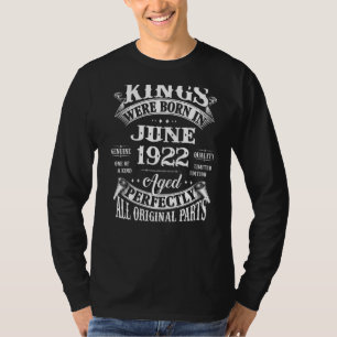 Camiseta Hombres 100º Cumpleaños De Los Reyes Nacidos En Ju