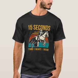 Camiseta Hombres 15 Segundos 3 Turnos 2 Corazones 1 Ra de b
