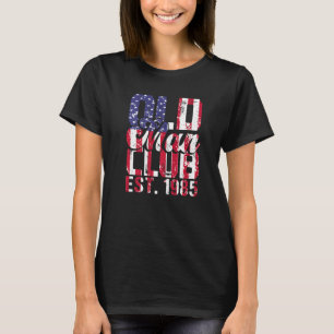 Camiseta Hombres 1985 Birthday Party Old Man Club Est 1985 
