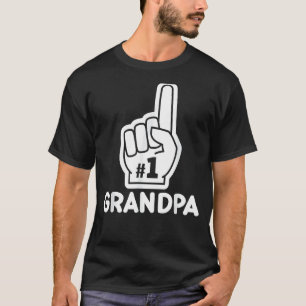 Camiseta Hombres 1 abuelo número uno Día del Padre 2