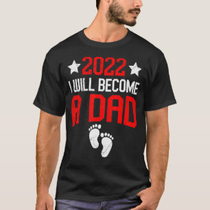 Camiseta Hombres 2022 Me Convertiré En Padre Esperante