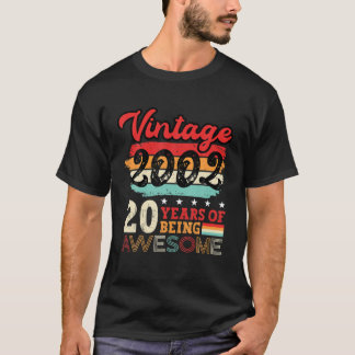 Camiseta Hombres 20 Años Idea De Cumpleaños De Guay Que Cum