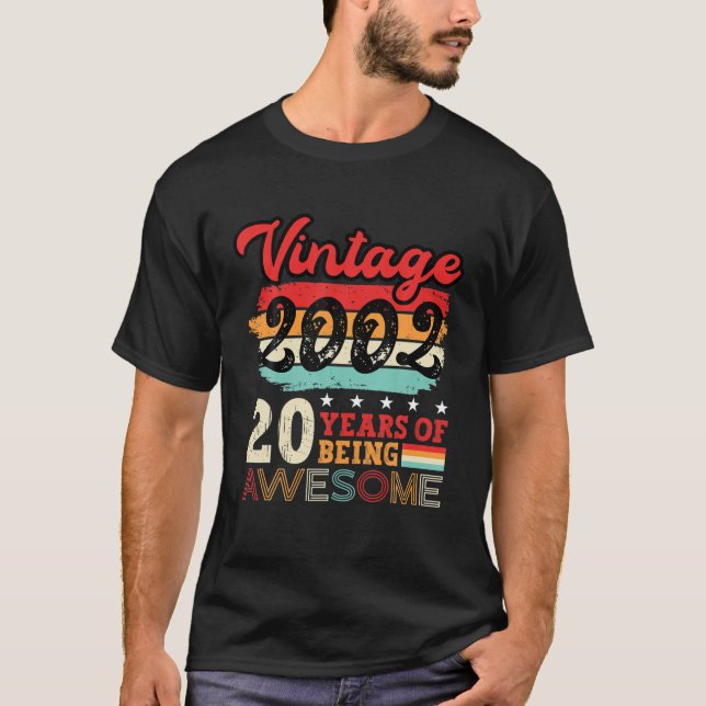 Camiseta Hombres 20 Años Idea De Cumpleaños De Guay Que Cum (Anverso)