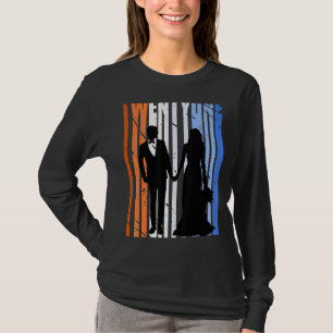 Camiseta Hombres 21° Aniversario del Boda Parte de marido c