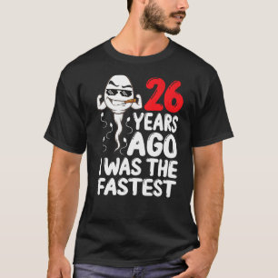 Camiseta Hombres 26 Años Atrás, Vestido De La Mordaza De Cu