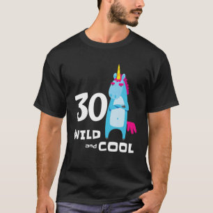Camiseta Hombres 30 cumpleaños unicornio Funny 30 Bday Gi