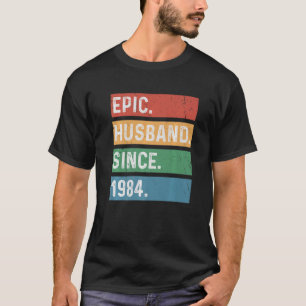 Camiseta Hombres 39 años 39 aniversario Boda Épic Husban