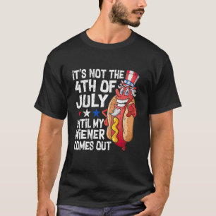 Camiseta Hombres 4 De Julio El Perro Caliente Wiener Sale D