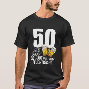 Camiseta Hombres 50 Años Hombres Regalos Humor De Cerveza