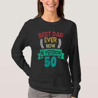 Camiseta Hombres 50 años papá 50 años