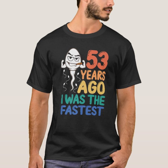 Camiseta Hombres 53 Años Atrás, Vestido De La Mordaza De Cu (Anverso)
