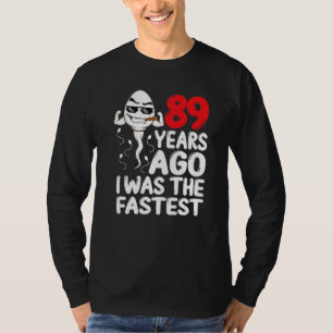 Camiseta Hombres 89 Años Atrás, Vestido De La Mordaza De Cu
