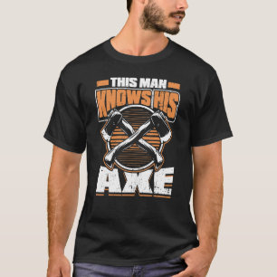 Camiseta Hombres A Los Que Este Hombre Conoce Su Ax Apto Lu