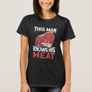 Camiseta Hombres A Los Que Este Hombre Conoce Su Cuchillo D