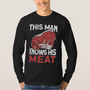Camiseta Hombres A Los Que Este Hombre Conoce Su Cuchillo D