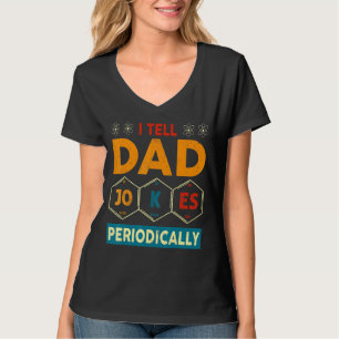 Camiseta Hombres a los que le digo a papá Chistes de manera