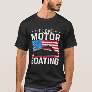 Camiseta Hombres A Los Que Me Encanta La Motocicleta Tee Ni