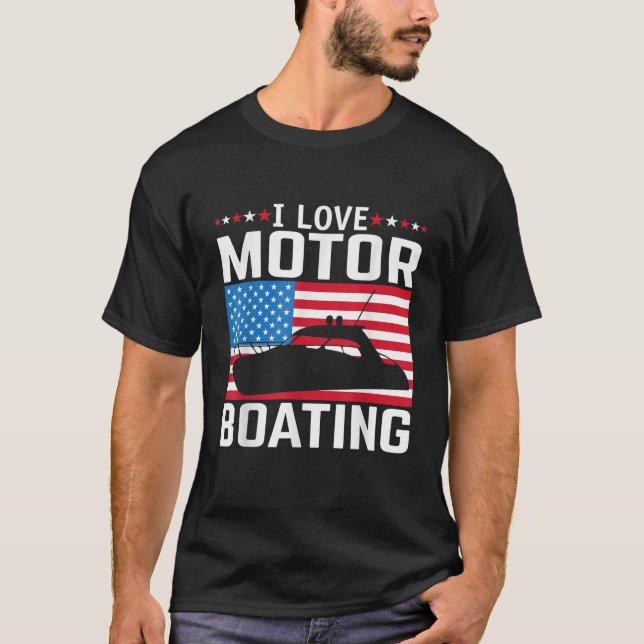 Camiseta Hombres A Los Que Me Encanta La Motocicleta Tee Ni (Anverso)