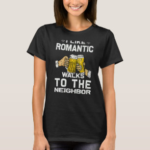 Camiseta Hombres A Los Que Me Gusta El Romántico Camina Bee