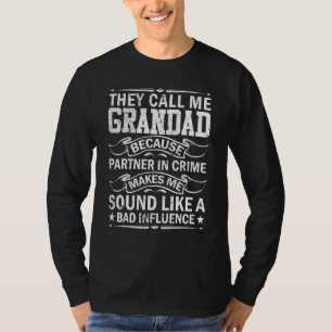 Camiseta Hombres A Los Que Me Llaman Abuela Porque Es Socio