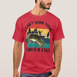 Camiseta Hombres A Los Que No Puedo Trabajar Hoy Mi Brazo E