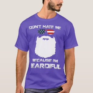 Camiseta Hombres a los que se barba con un hombre y padres 